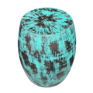 Copper side table or stool with patina, handmade Art. No. DT00040