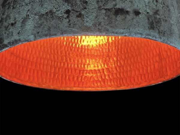 Copper lampshade with patina- handmade Art. No. CL00072
