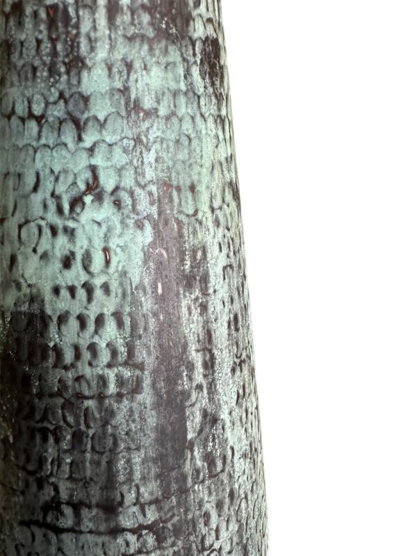 Copper lampshade with patina-handmade Art. No. CL00073