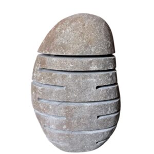 Natural stone garden lapm- handmade in Indonesia Art. No. GL00089