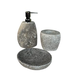 River stone trio bath accessories Art. No. BA 00077