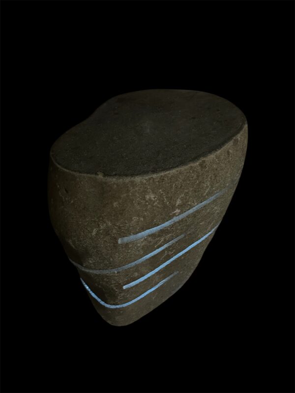 Natural stone stool lapm- handmade in Indonesia Art. No. SL00091