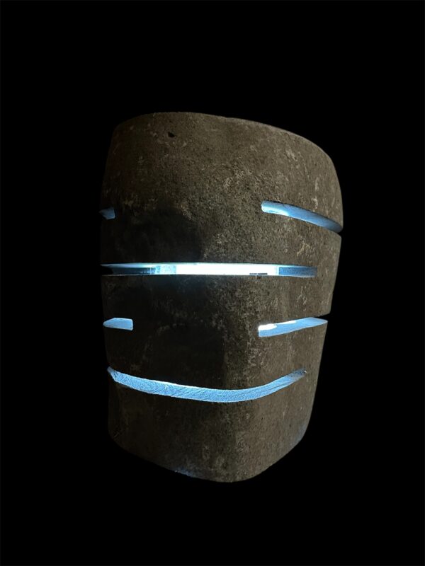 Natural stone stool lapm- handmade in Indonesia Art. No. SL00091