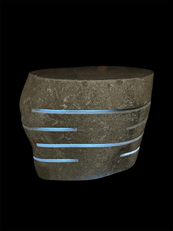 Natural stone stool lapm- handmade in Indonesia Art. No. SL00091