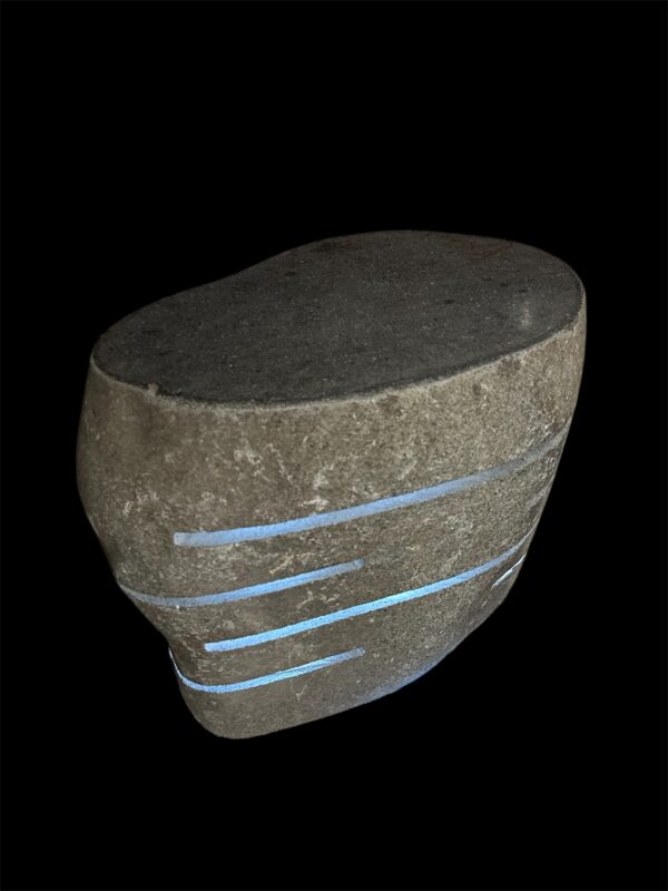 Natural stone stool lapm- handmade in Indonesia Art. No. SL00091