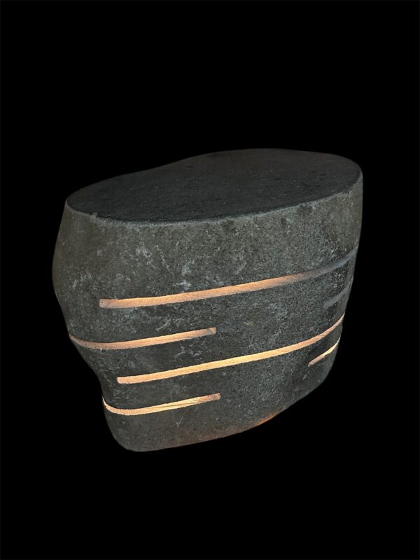 Natural stone stool lapm- handmade in Indonesia Art. No. SL00091
