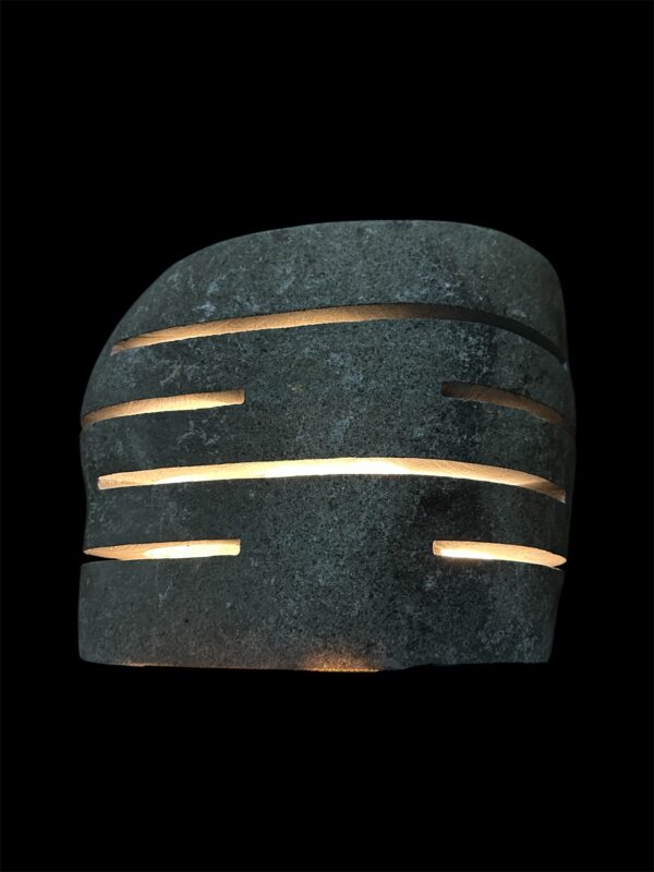 Natural stone stool lapm- handmade in Indonesia Art. No. SL00091