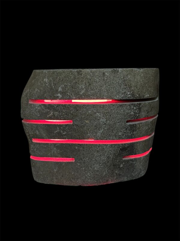 Natural stone stool lapm- handmade in Indonesia Art. No. SL00091