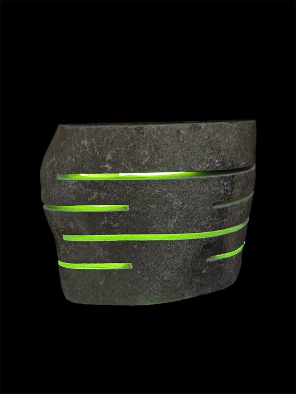 Natural stone stool lapm- handmade in Indonesia Art. No. SL00091