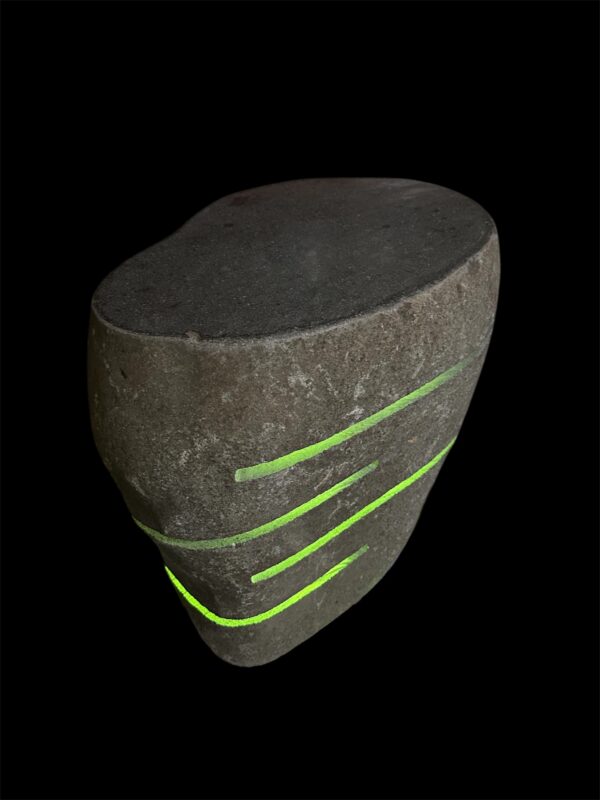 Natural stone stool lapm- handmade in Indonesia Art. No. SL00091