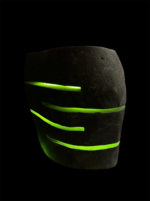 Natural stone stool lapm- handmade in Indonesia Art. No. SL00091