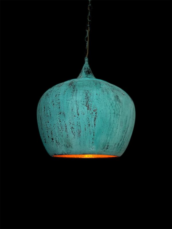 Copper lampshade with patina- handmade Art. No. CL 00107