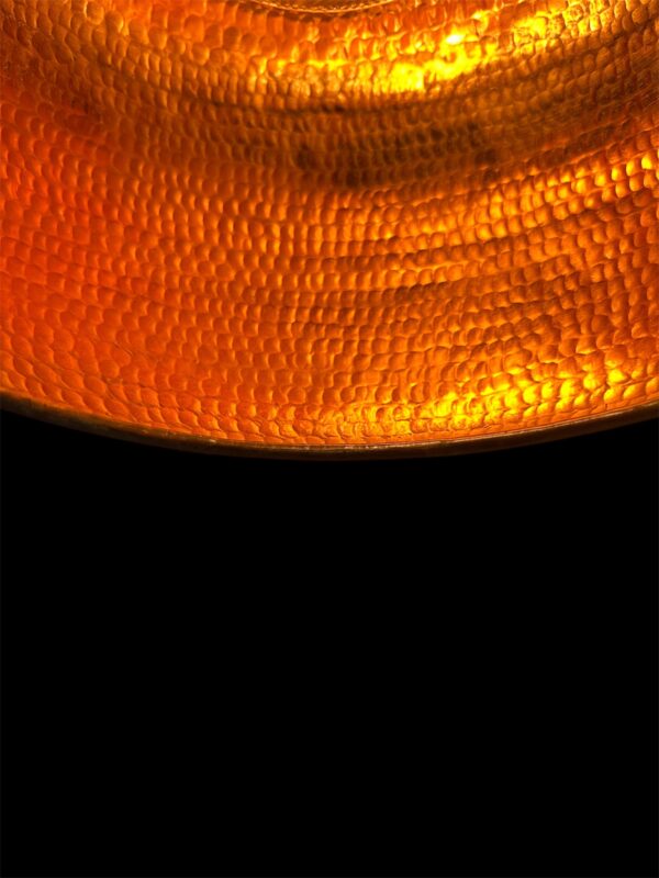 Copper lampshade with patina- handmade Art. No. CL 00107
