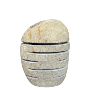 Natural stone garden lapm- handmade in Indonesia Art No. GL00102