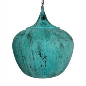 Copper lampshade with patina- handmade Art. No. CL 00107