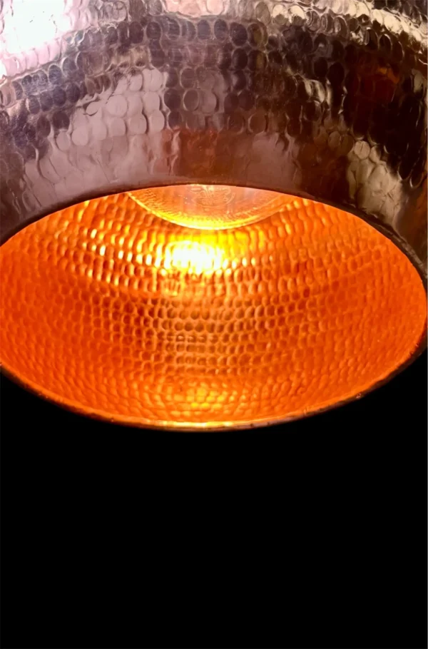 Copper lampshade- handmade Art. No. CL00114