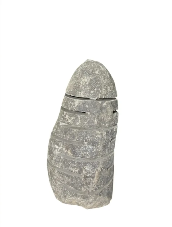 Natural stone garden lamp- handmade in Indonesia Art. No. GL00051