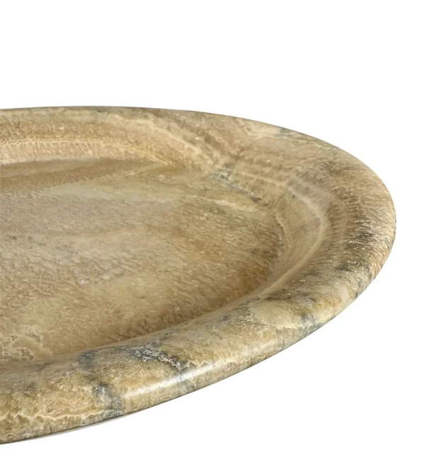 Onyx stone plate- handmade Art. No. OB00227