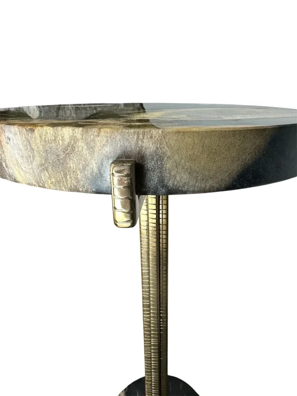 Petrified wood accent table Art. No. DT00217