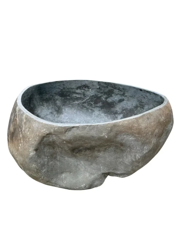 Premium river stone flower pot Art. № FP00233