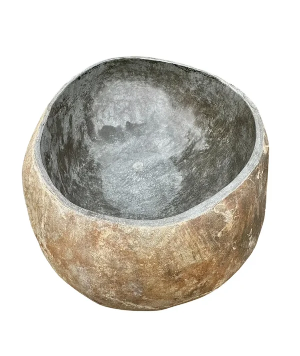 Premium river stone flower pot Art. № FP00233
