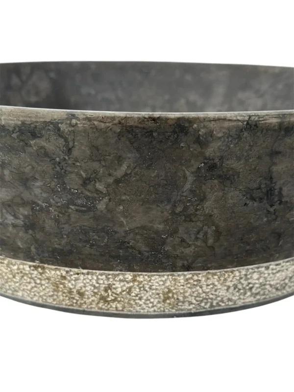 Round marble sink–handmade, natural design Art. No. MS00262