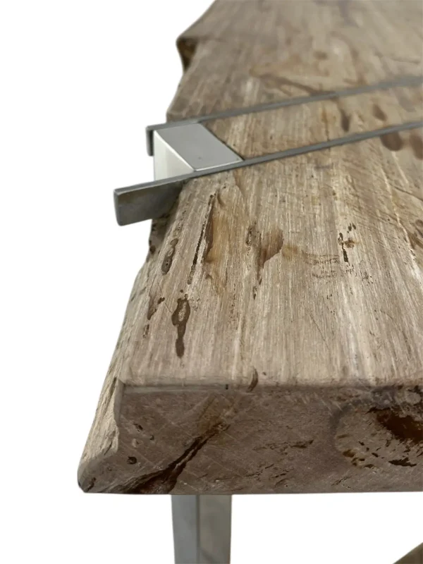 Premium petrified wood dining table – unique natural design Art. No. DNT00312