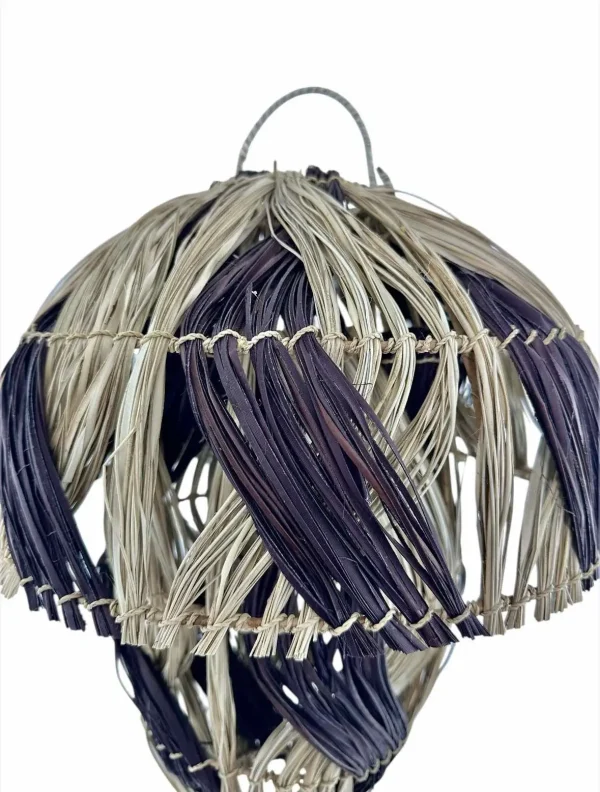 Boho Pendant Light – Handmade Natural Hanging Ceiling Lamp | Art. No. NMLN024-00361