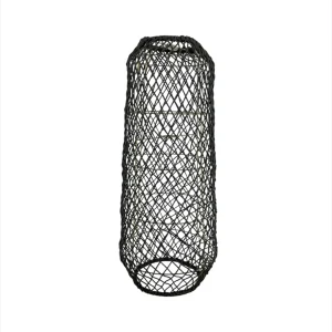 Handcrafted natural boho hanging ceiling lamp