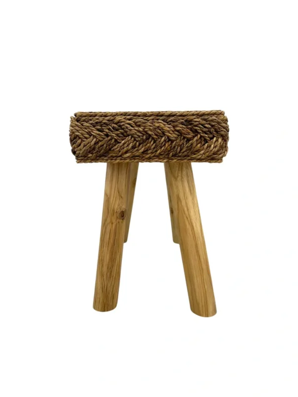 Natural Fiber Accent Stool-Handmade Art.No. STBAN-AS00416