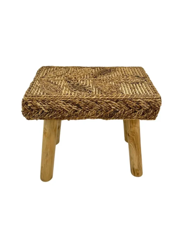 Natural Fiber Accent Stool-Handmade Art.No. STBAN-AS00416