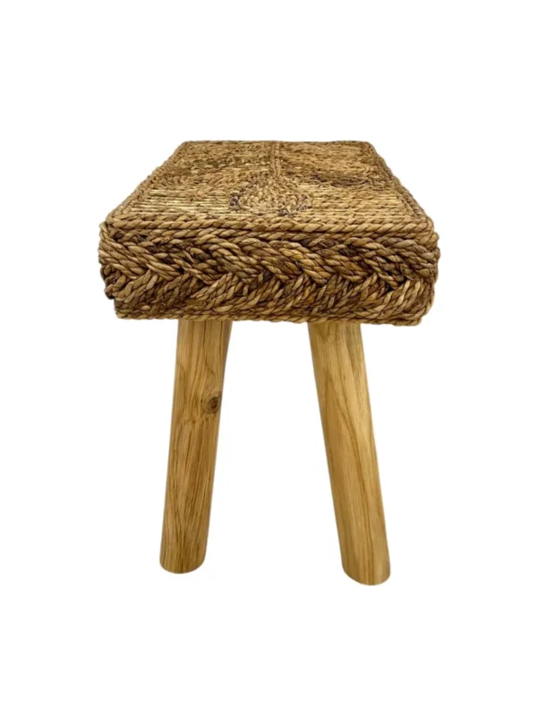 Natural Fiber Accent Stool-Handmade Art.No. STBAN-AS00416