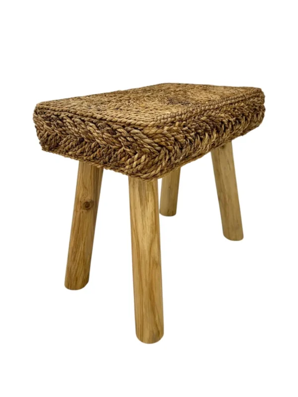 Natural Fiber Accent Stool-Handmade Art.No. STBAN-AS00416