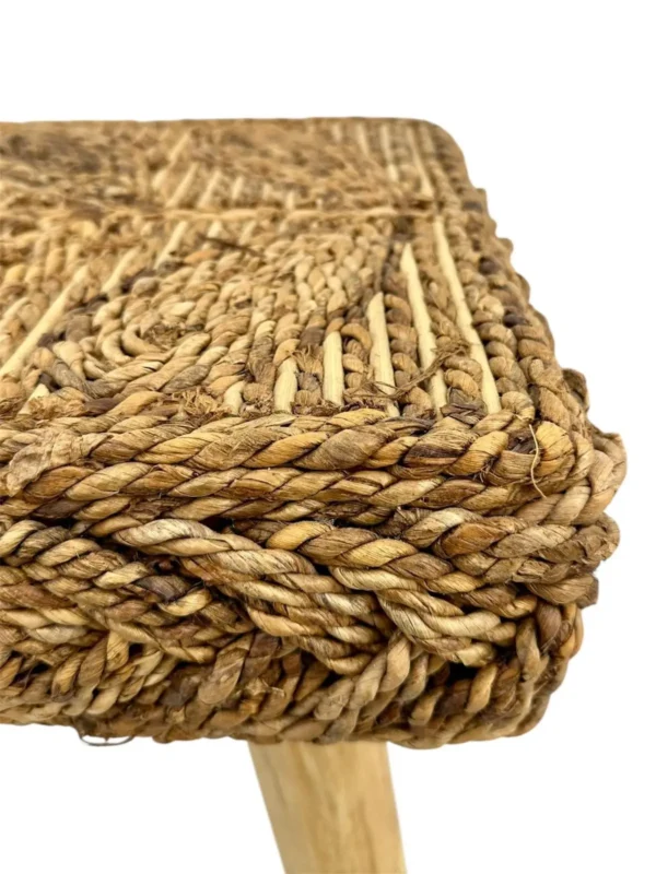 Natural Fiber Accent Stool-Handmade Art.No. STBAN-AS00416