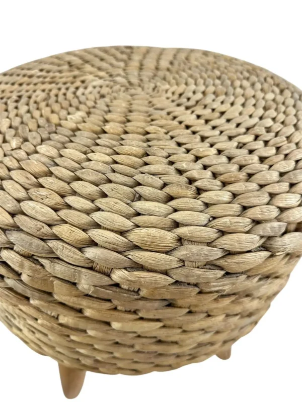 Natural Fiber Accent Stool-Handmade Art.No. STEN-AS00429