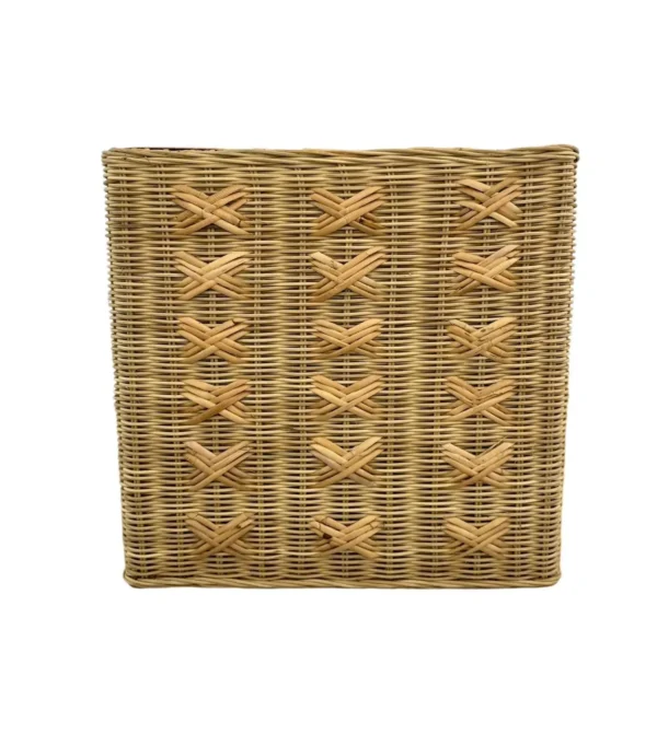 Natural Fiber Accent Stool-Handmade Art.No. STROT-AS00417