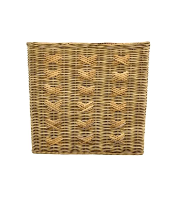 Natural Fiber Accent Stool-Handmade Art.No. STROT-AS00417