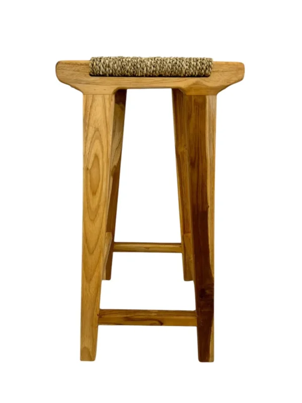Natural Fiber Accent Stool-Handmade Art.No. STSEA-AS00419