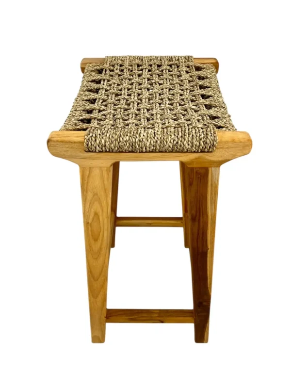 Natural Fiber Accent Stool-Handmade Art.No. STSEA-AS00419