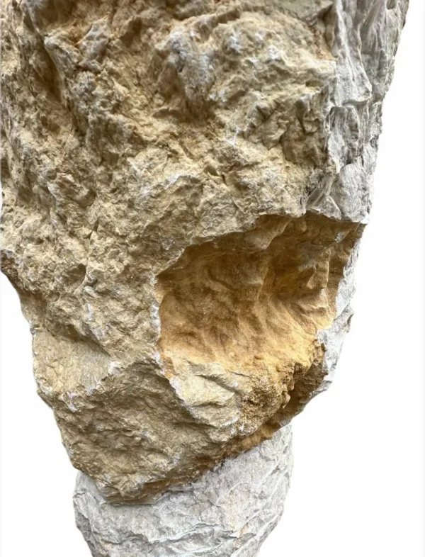 Marble Pedestal Sink – Handmade Natural Stone Bathroom Sink | Art. No. MPS00465