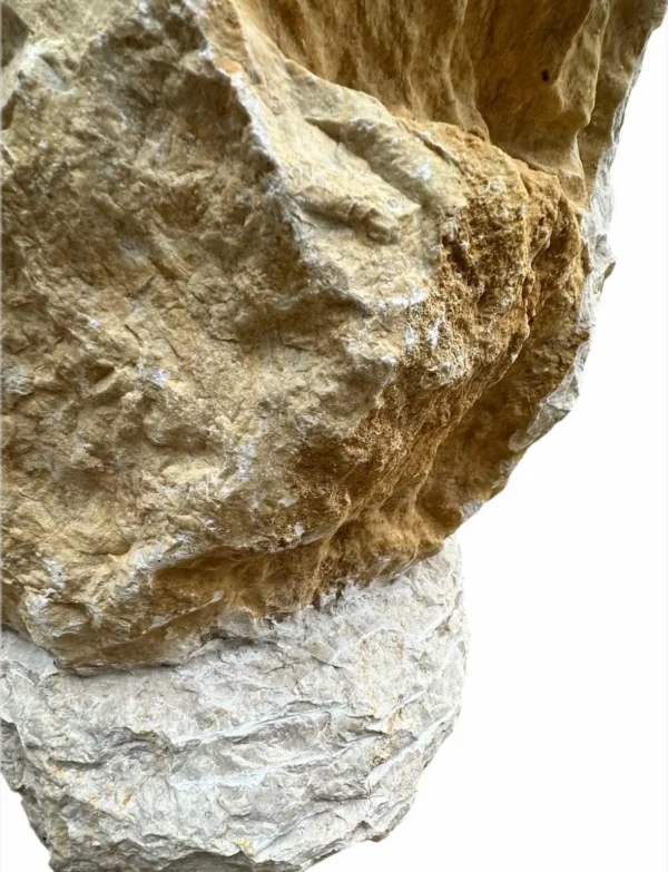 Marble Pedestal Sink – Handmade Natural Stone Bathroom Sink | Art. No. MPS00465