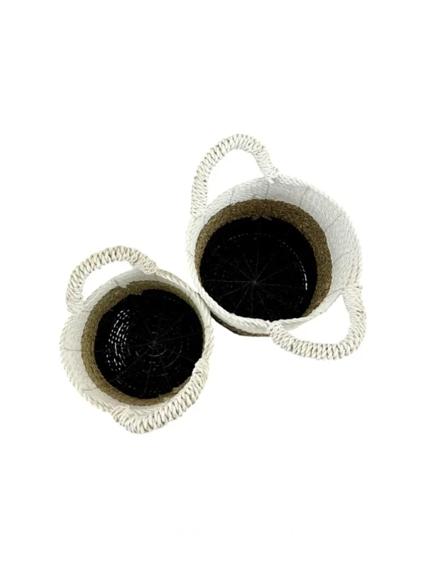 Handwoven Natural Fiber Basket Set Art. No. NMA-00436