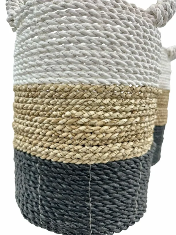 Handwoven Natural Fiber Basket Set Art. No. NMA-00436