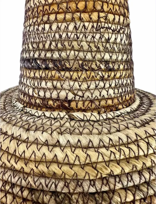 Boho Pendant Light – Handmade Natural Hanging Ceiling Lamp | Art. No. NNMLBAN108-00377