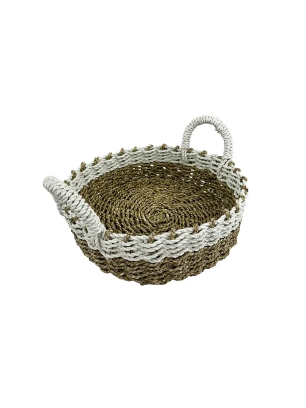 Handwoven Natural Fiber Basket Art. No. NMA-00437