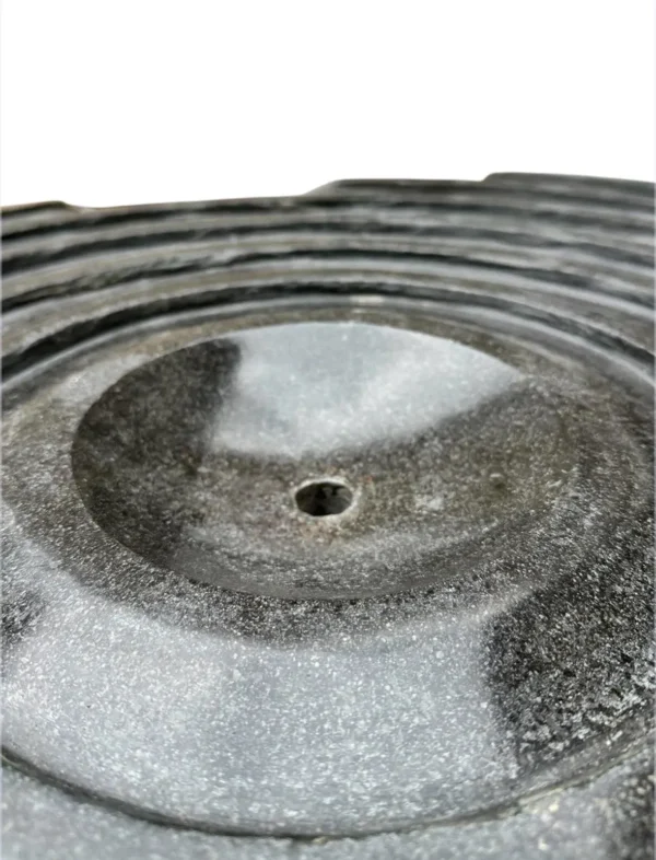 River Stone Fountain Basin – Handmade Natural Stone Water Feature | Art. No. RSF00464