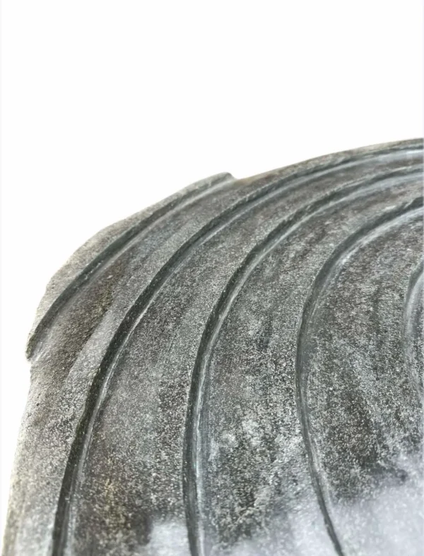 River Stone Fountain Basin – Handmade Natural Stone Water Feature | Art. No. RSF00464