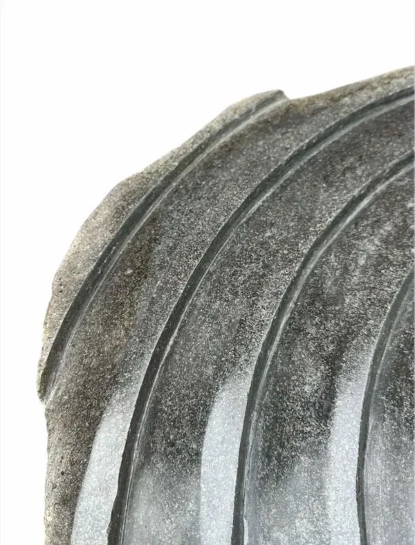 River Stone Fountain Basin – Handmade Natural Stone Water Feature | Art. No. RSF00464