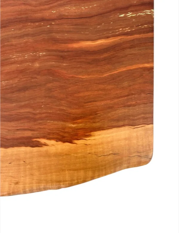 Solid Wood Bathroom Countertop – Handmade Natural Live Edge Vanity Top | Art. SWBC-00448