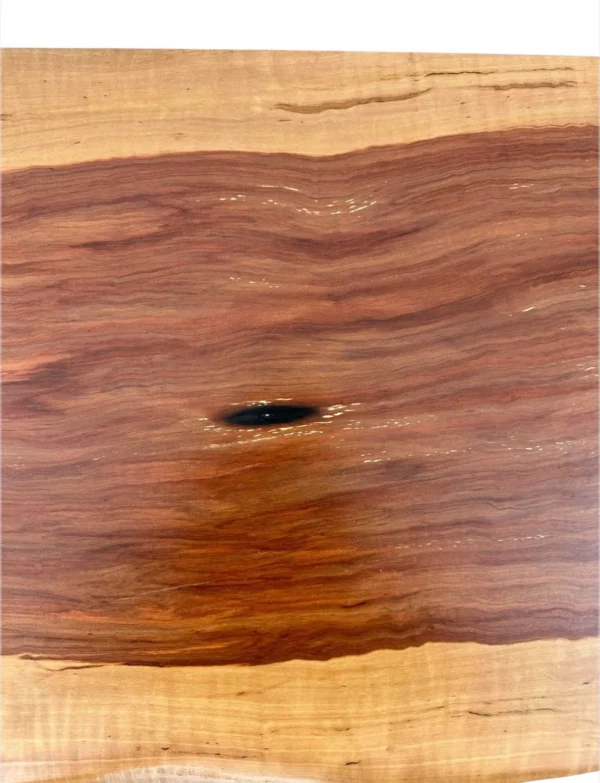 Solid Wood Bathroom Countertop – Handmade Natural Live Edge Vanity Top | Art. SWBC-00448